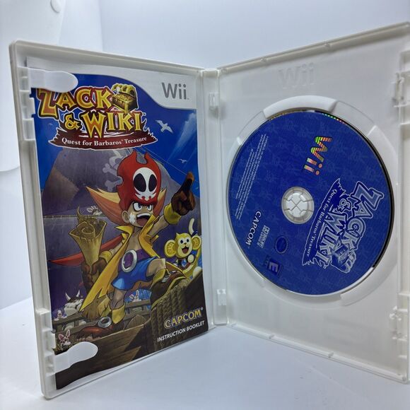 Zack & Wiki: Quest for Barbaros' Treasure (Nintendo Wii, 2007) TESTED - Picture 7 of 8